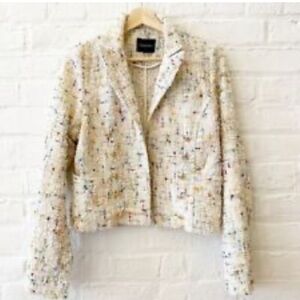 Dolce Cabo cropped tweed coat